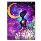 Совершенно новая алмазная живопись AB, квадратныекруглые алмазы 5D, алмазная живопись девочка, алмазная вышивка, украшение для дома, подарок