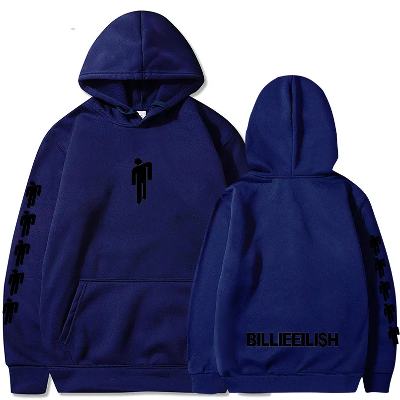 Billie Eilish, модные толстовки с принтом для мужчин/женщин, толстовки с капюшоном и длинным рукавом,, повседневные трендовые уличные толстовки