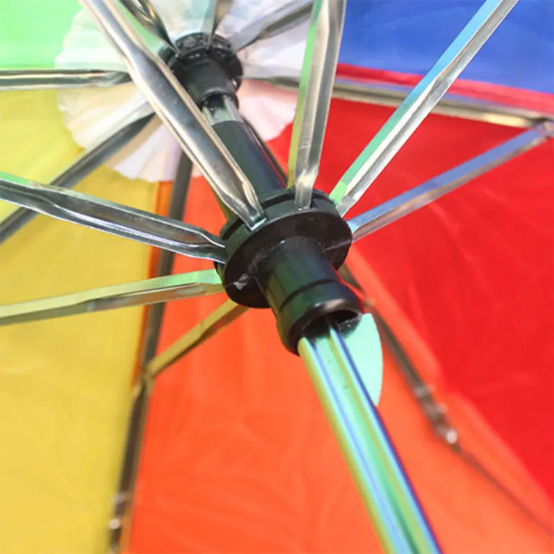 Зонт от солнца Rainbow водонепроницаемый и ветрозащитный компактный плотный с