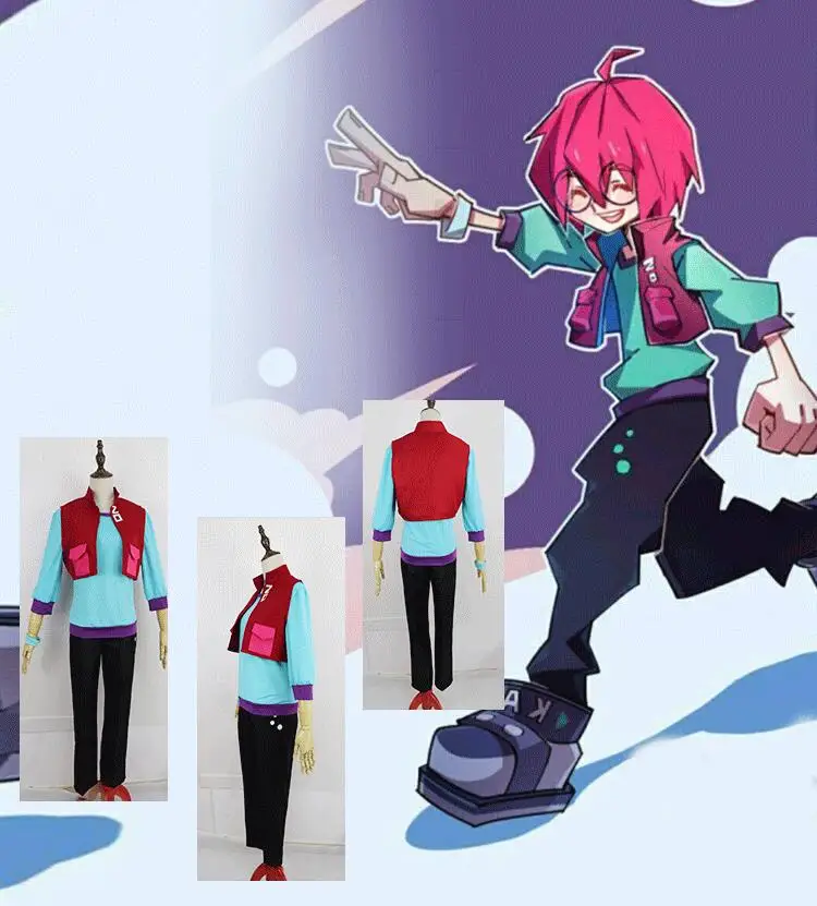 Костюмы для косплея в виде звёздочек из аниме костюм Phantom S униформа Хэллоуина