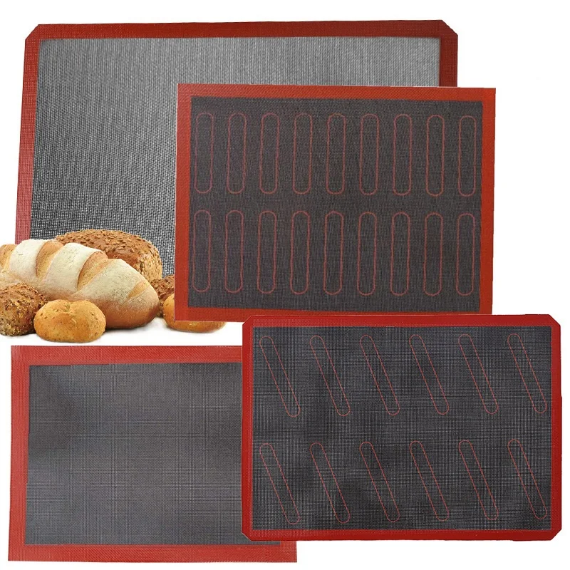 

Non Stick Perforated Silicone Baking Mat 30x40 Heat Resistant Oven Sheet Liner For Bread/Cookie/Biscuits/Puff/Eclair Pastry Mat