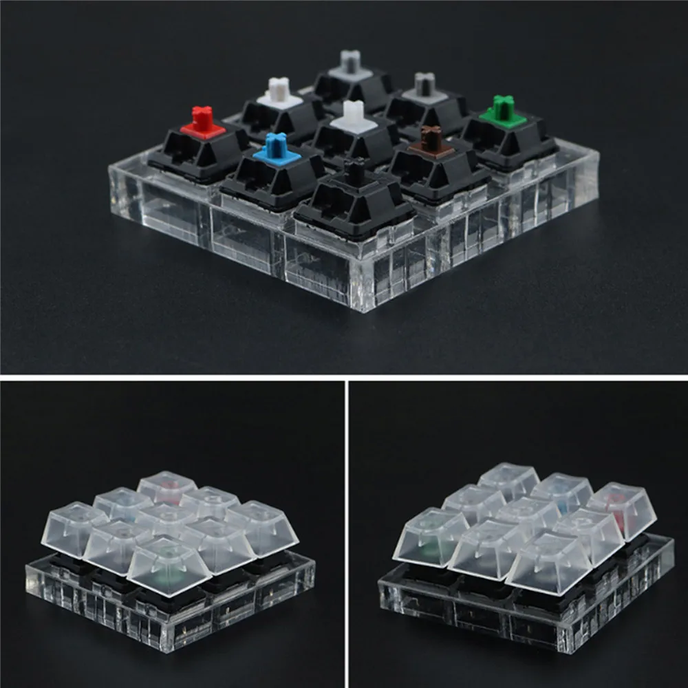 Акриловые прибор для проверки клавиатуры вал комплект прозрачный колпачки