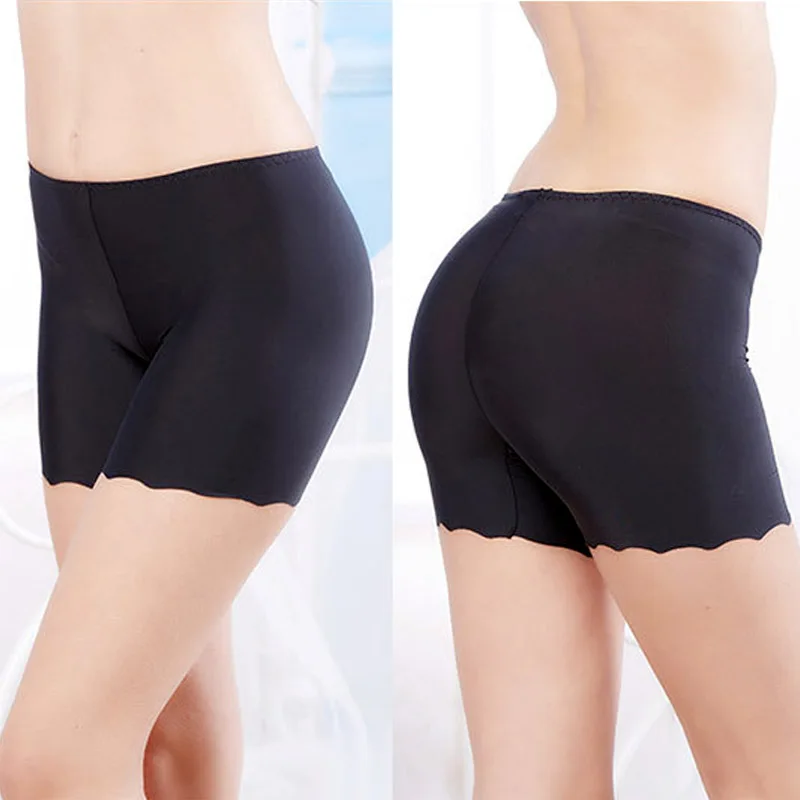Модные летние женские безопасные шорты однотонные Бесшовные повседневные