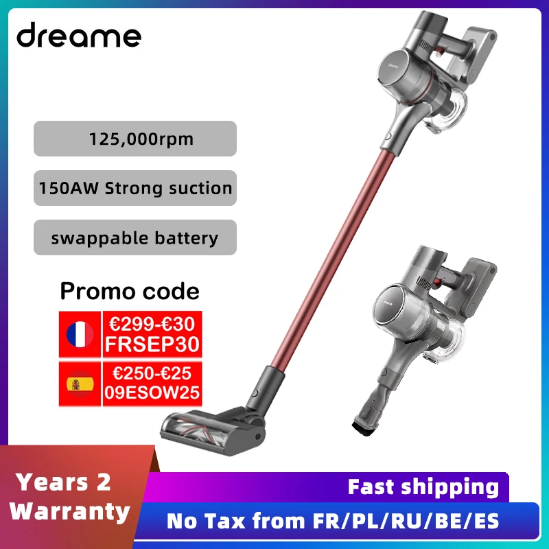 

Dreame T20 Handheld Cordless Vacuum Cleaner Intelligent All-surface Brush 25kPa All In One Dust Collector Floor Carpet Aspirator
