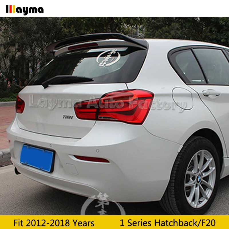 Автомобильный спойлер из углеродного волокна на крышу для хэтчбека BMW 1 серии F20