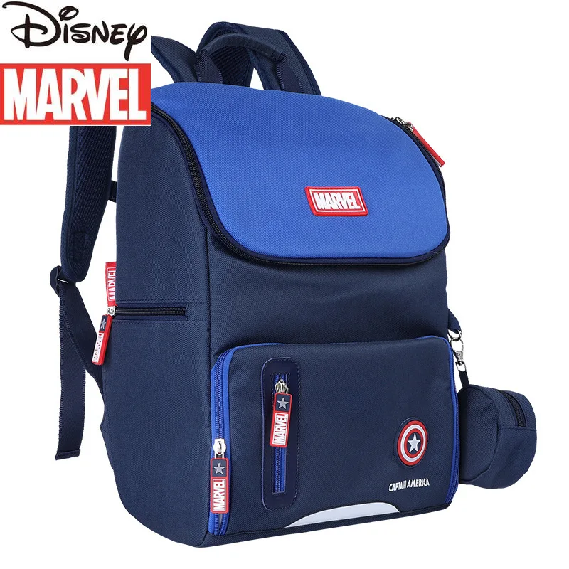 

Disney Authentic Children's Schoolbag Cartoon Spiderman Iron Man Multifunctional Large-capacity Durable Boy Backpack Schoolbag