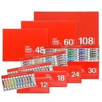 holbein watercolor pigment color professional art set transparent tube high quality beautiful color with free brush set