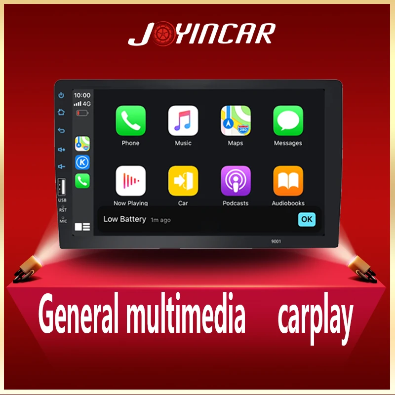 

9" 2 DIN Apple Carplay 1 din Car Multimedia Player Car Radio Front USB Interface Mirrorlink for Volkswagen Nissan Hyundai Kia