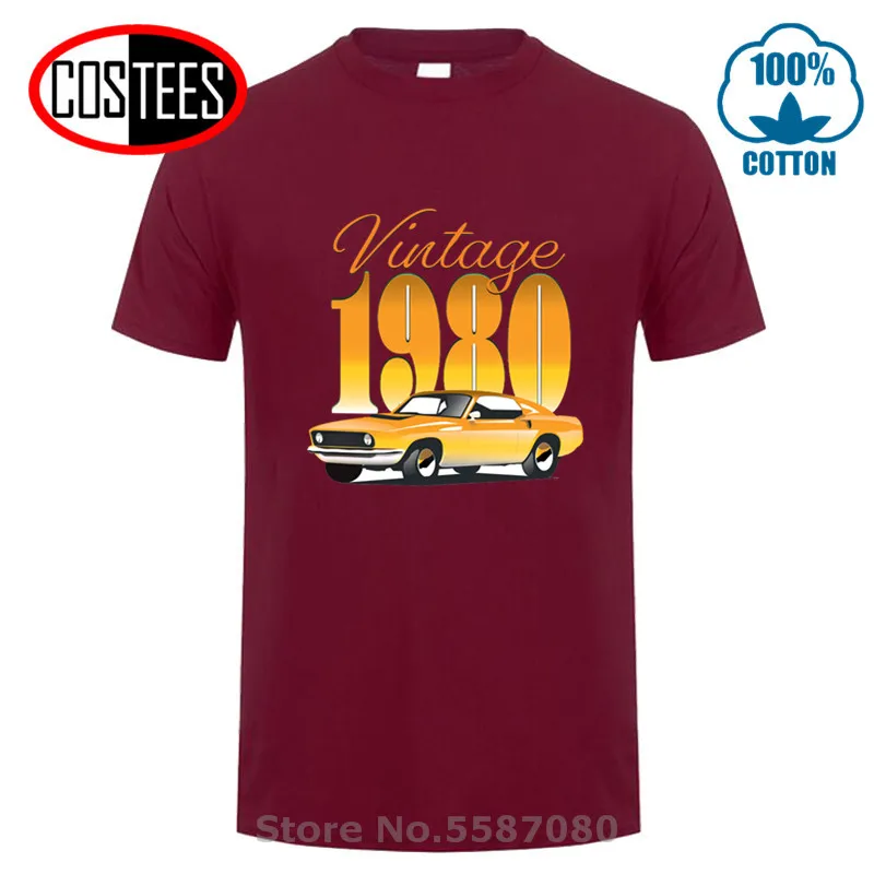 Мужская футболка в стиле ретро 80 х с цветным принтом|Мужские футболки| |