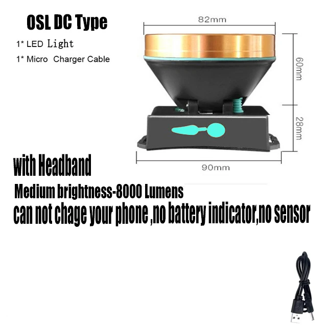 

Лм, мощная фотовспышка, USB Перезаряжаемый сенсорный налобный фонарь, головная лампа, внешний супер яркий налобный фонарь