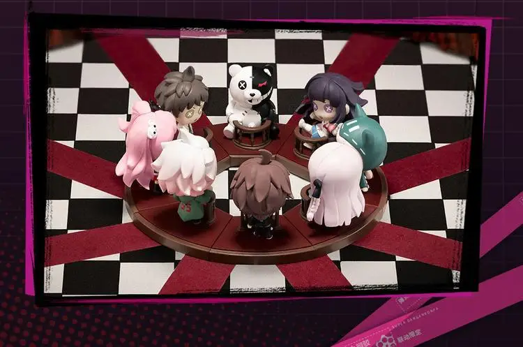 Официальная модель игрушки V x Dangan Ronpa Hajime Monokuma Kirigiri Chiaki Nagito Junko 1 шт. | Украшения и