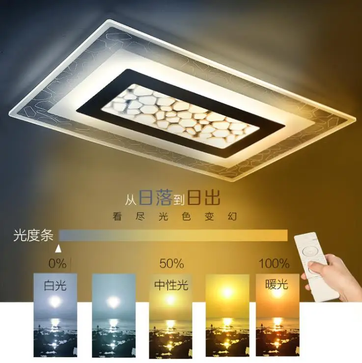 Поверхностного монтажа современные светодиодные потолочные лампы для гостиная