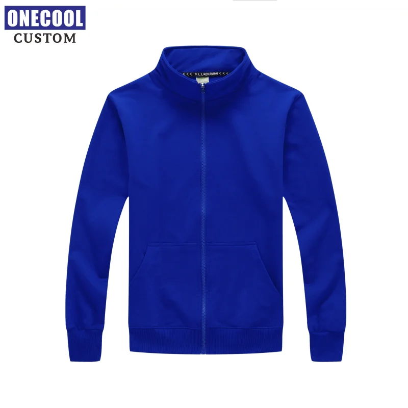 Модная тонкая куртка на молнии с напечатанным индивидуальным логотипом мужской