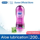 Лубрикант Durex на водной основе, 2 в 1, с алоэ вера