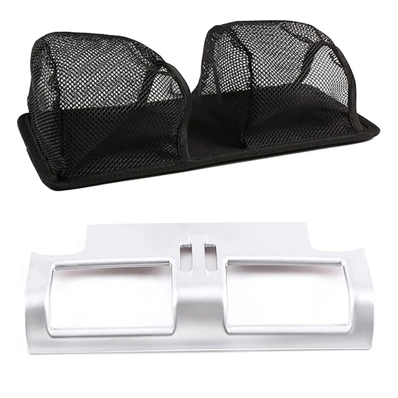 

Крышка для панели регулировки выходного отверстия для кондиционера Land Rover Defender 110 2020, боковая сторона багажника сетчатый мешок для хранения ...