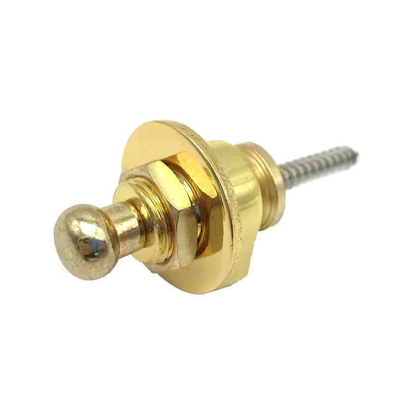 1080 stücke metall schaller stil gitarre strap lock botton straplocks für elektrische akustische gitarre bass strap lock schwarzgold silb