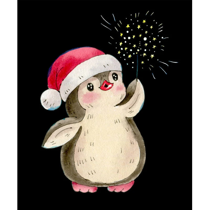 

ZhuoAng рождественский пингвин, прозрачный штамп для скрапбукинга, резиновый штамп, печать бумаги, ремесло, прозрачный штамп, изготовление карт