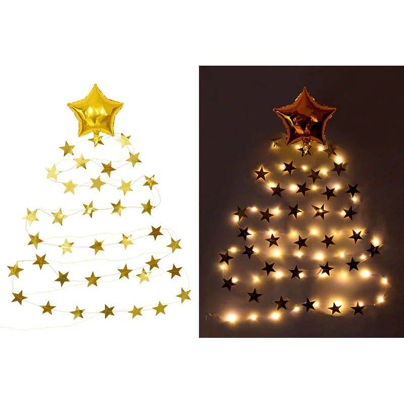 

СВЕТОДИОДНАЯ Гирлянда со звездами, 5 м
