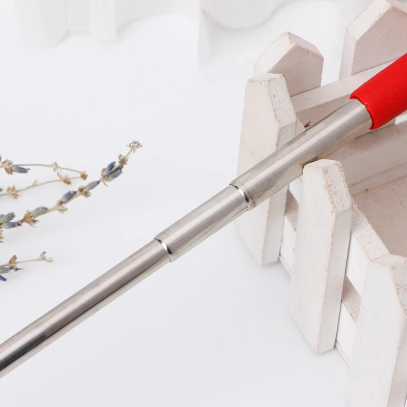 

Y1UF Scratcher Hand Massage Claw Adjustable telescopic Pocket Stainless Clip 22-59CM