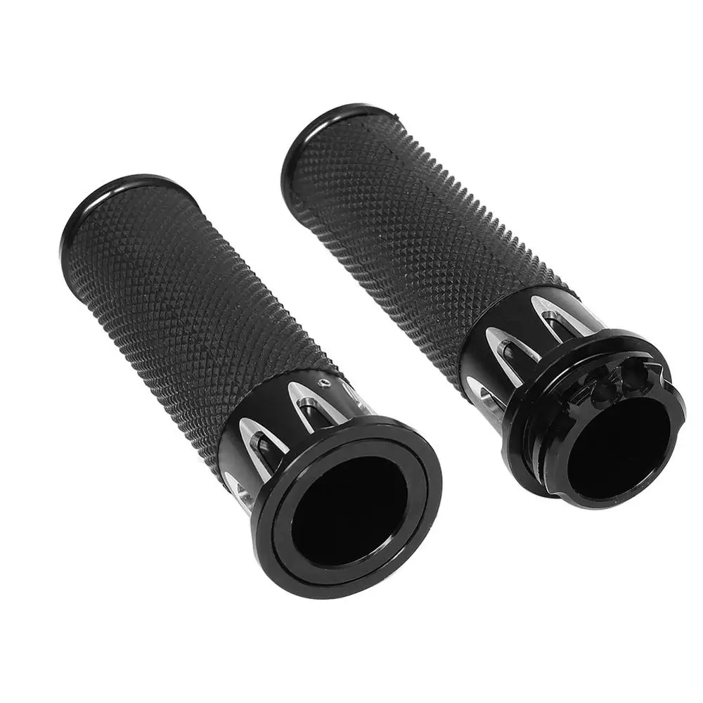 Ретро черная 1 &quotмотоциклетная мотокроссовая Ручка 25 мм алюминиевая ручка с ЧПУ