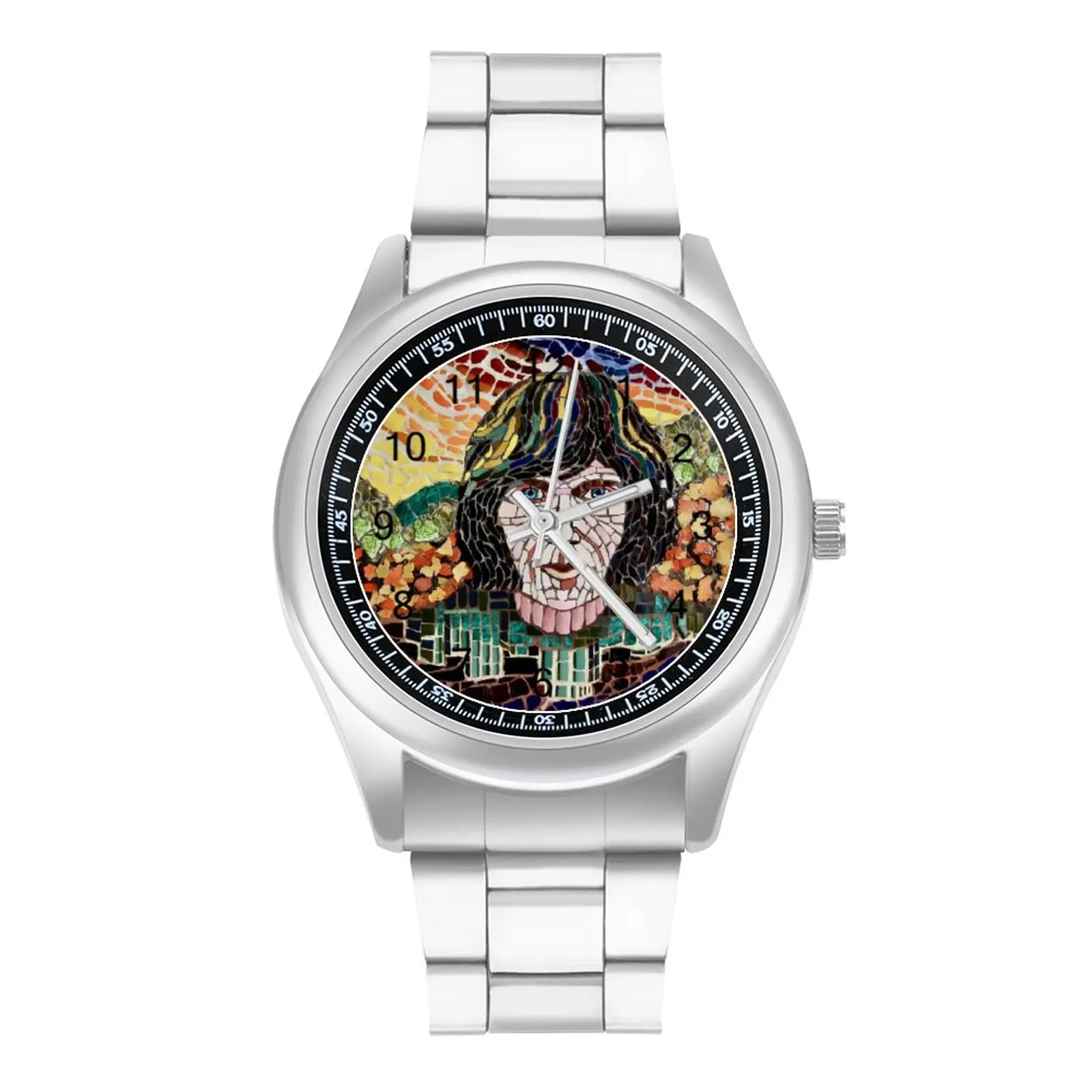 Кварцевые часы Horse оригинальные наручные стальные мужские спортивные с