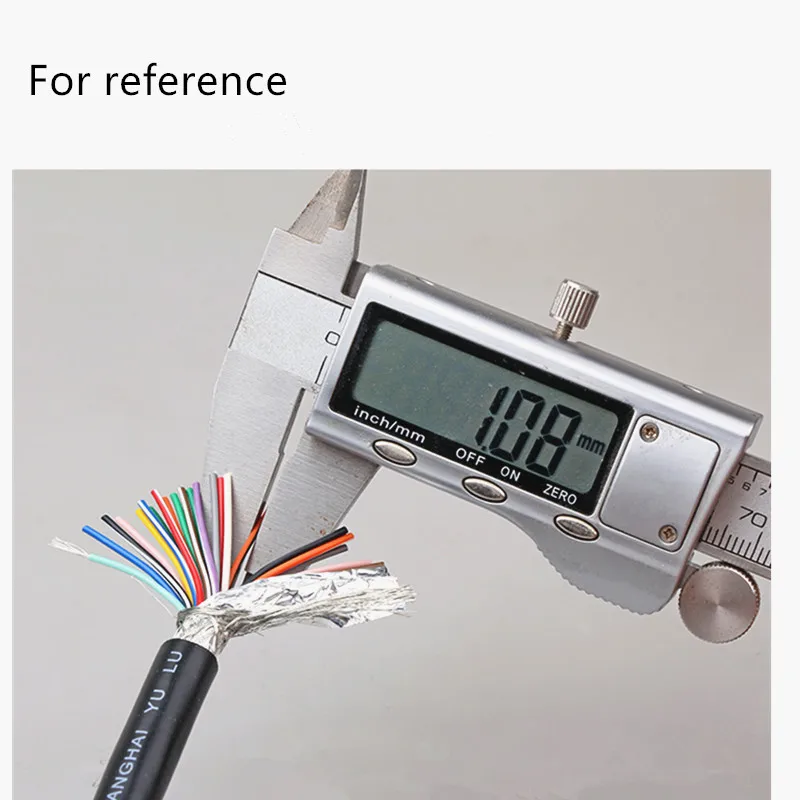 1 метр 24AWG 25Core экранированный кабель из чистой меди сигнальный DB25 соединительные