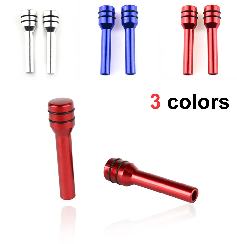 

2pcs Aluminum Car Interior Door Locking Lock Knob Pull Pins Cover Car Truck Interior Security Door Lock Knob Pull Pins Universal