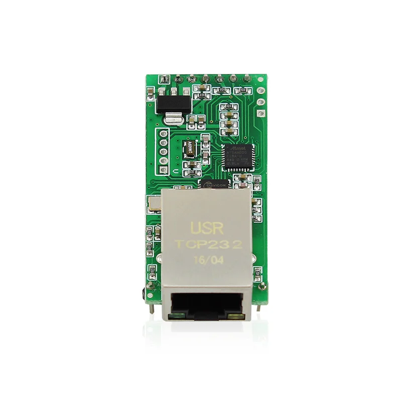 80 шт. USR-TCP232-T2 крошечный последовательный модуль преобразователя Ethernet UART TTL в TCPIP