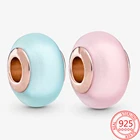 Браслет Pandora женский из серебра 100% пробы светильник с голубым матовым муранским стеклом