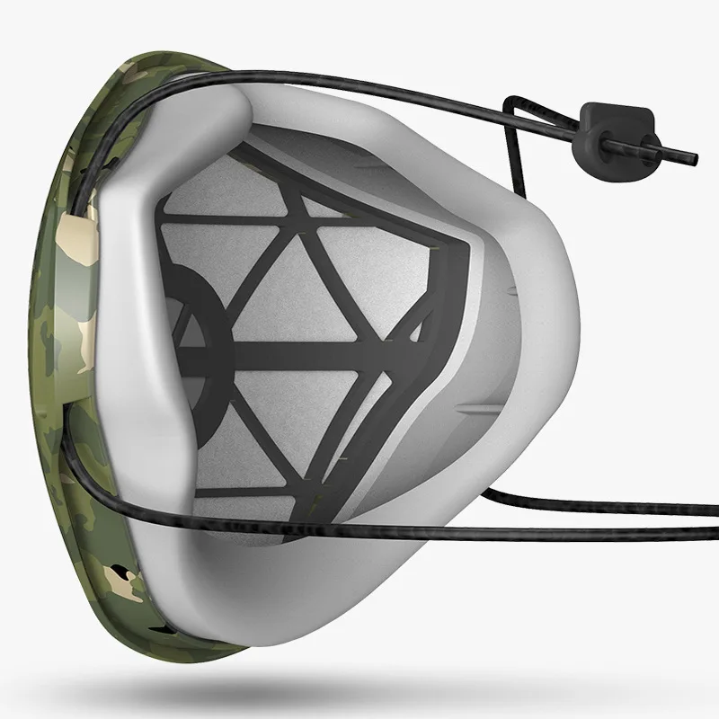 KN95 маска для лица с дыхательным клапаном Пылезащитная валеной эквивалент FFP2