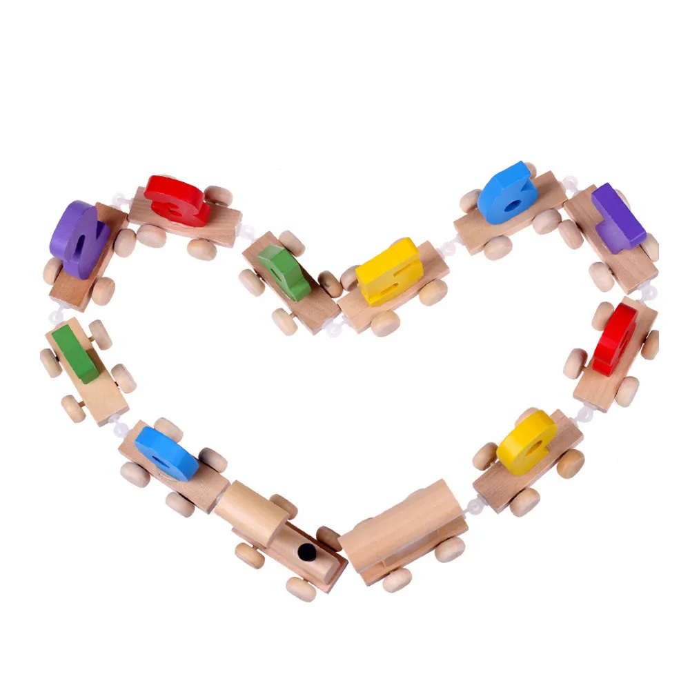 

Small Toys For Kids Personalised Digital Name Wooden Train Birthday New Year Christmas Gift Toy