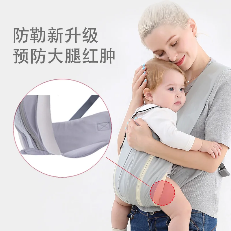 

Breathable Newborn Backpack Baby Carrier Ergonomic Toddler Waist Stool Sling Baby Carrier Accessories Bolso Baby Baby Bag BW50BY