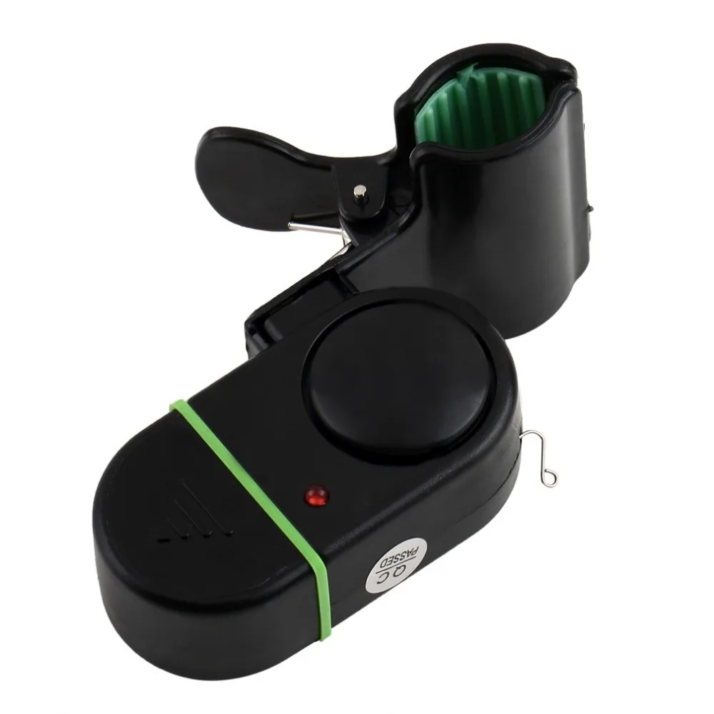

Electronic Bite Fish Alarm Bell Fishing Rod Pole W/ LED Light Sound-light Alarm Device Portable Easily Installed Hot 2020