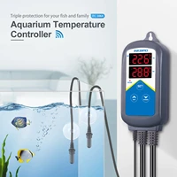 inkbird itc 306a dual heating thermostat wi fi aquarium temperature controller waterproof sensor thermoregulator for terrarium