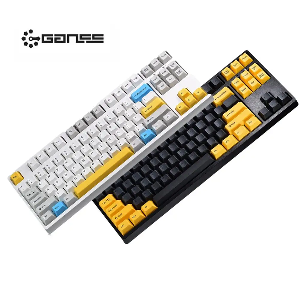 Игровая механическая клавиатура GANSS 80% бесключевая Проводная Cherry mx с коричневыми