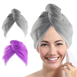 Fast Hair Drying Lady Bath Towel Microfiber Bath Towel For Woman Household Bathing ToolsBath Wrap Hat Quick Cap Turban
