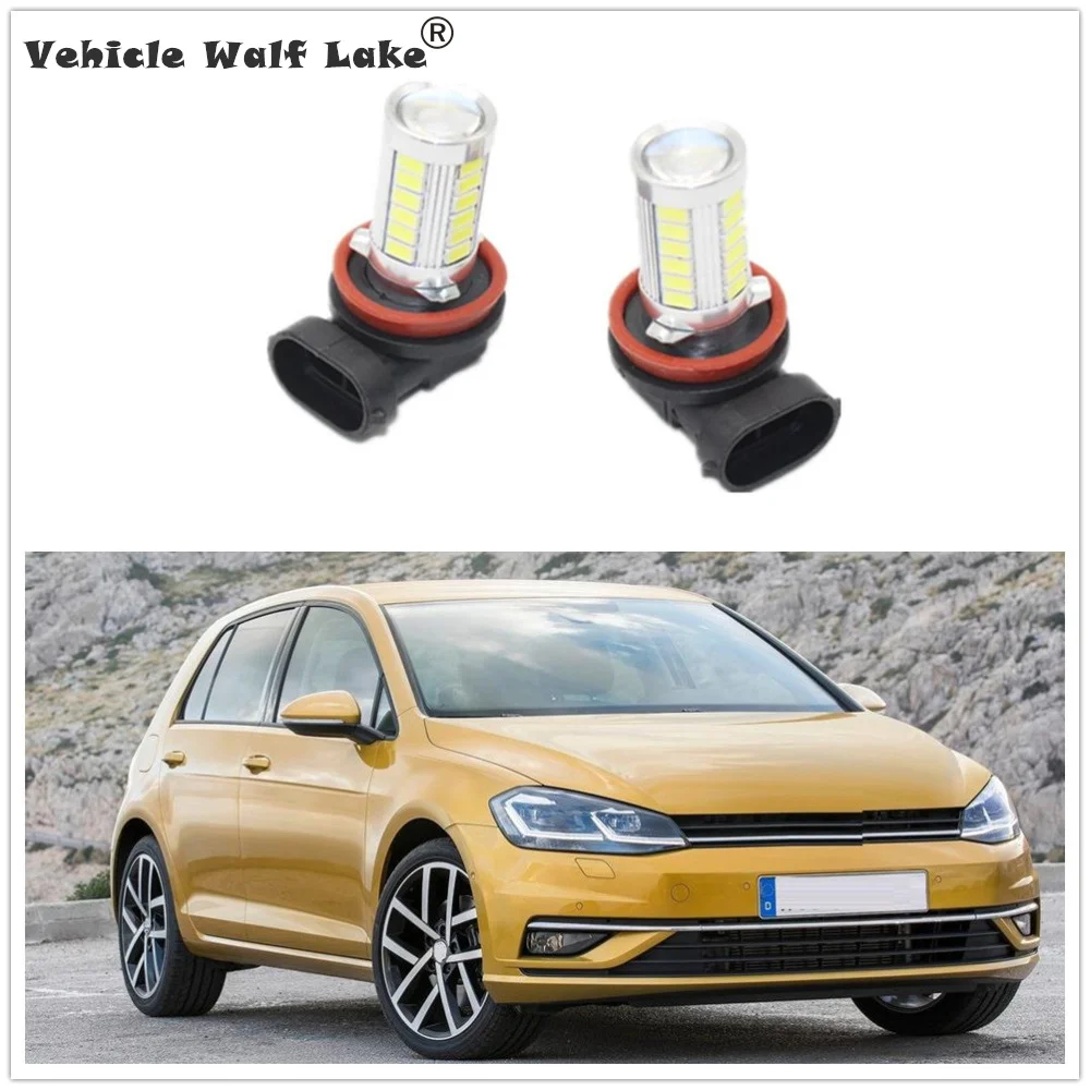 2 шт. H11/ H8 Автомобильный светодиодный светильник лампы для VW Golf 7 5 MK7.5 2017 2018 туман