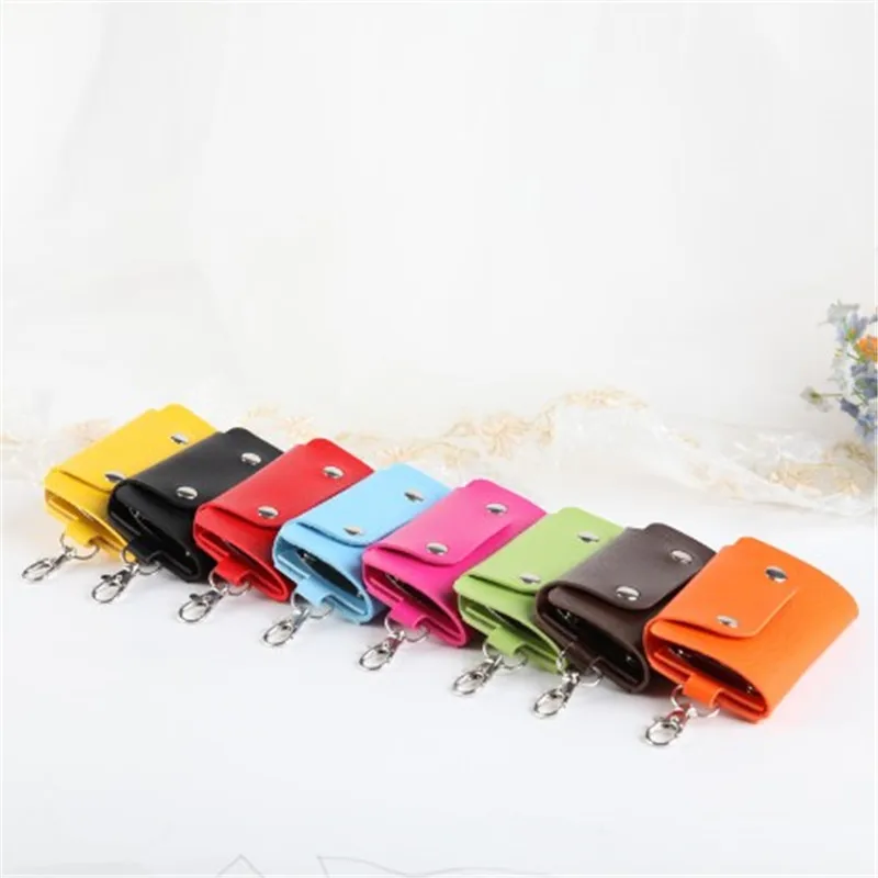 Держатели для ключей из искусственной кожи удобный Практичный Прочный