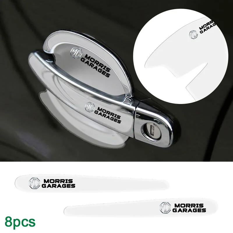 

8pcs Car Doors Scratch Door Handle Stickers Waterproof Film for Skoda Octavia 2 3 Mk2 Mk3 A5 A7 Fabia Karoq 2021 Car Accessories