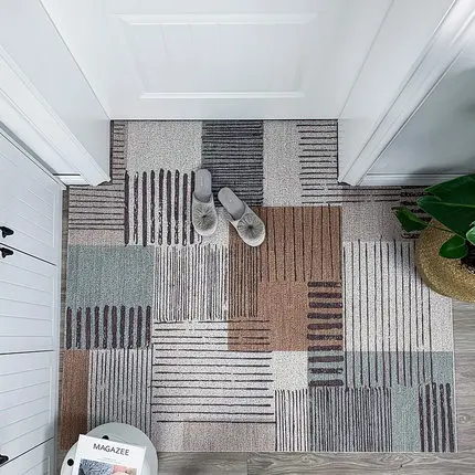 New arrive Nordic Home Entrance Doormat PVC Anti-Slip Floor Mat Oil proof Kitchen Rugs Large Carpets Doormats livingroom | Дом и сад