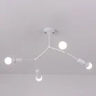 Современный светодиодный подвесной светильник, креативный потолочный светильник с несколькими насадками для гостиной, спальни, столовой, кухни