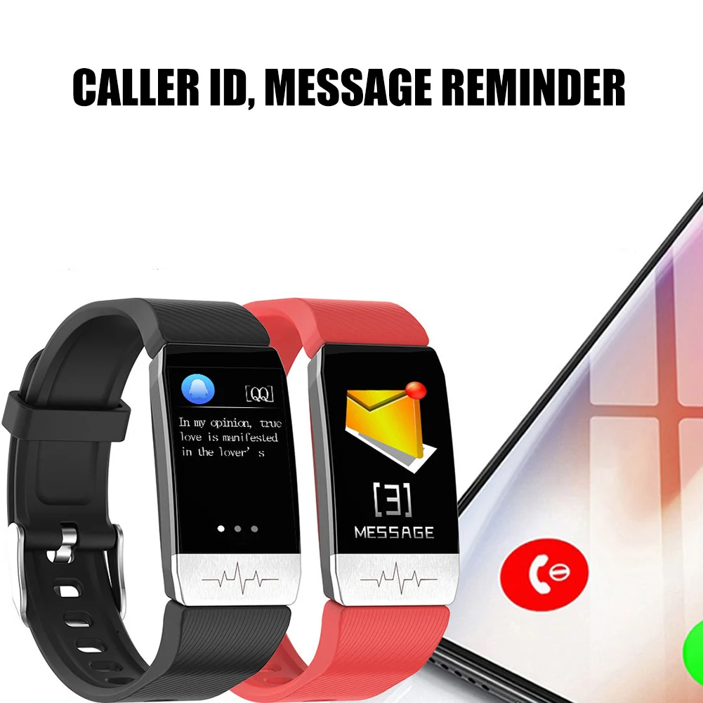 

Smart Watch Body Thermometer Temperature Monitor Bracelet Waterproof Exercises Bracelet DJA99