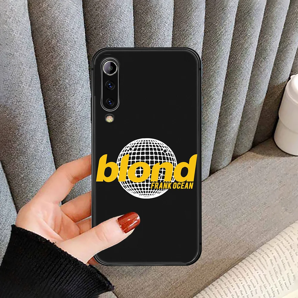 

Frank Ocean Blonde Phone Case cover For XIAOMI redmi note K 4 5 6 7 8 9 10 20 30 3 A X Pro ultra black waterproof fashion coque