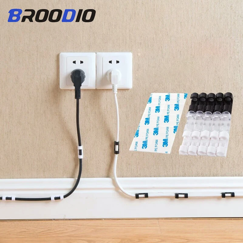 Органайзер для проволочных кабелей зажим зарядного устройства застежка