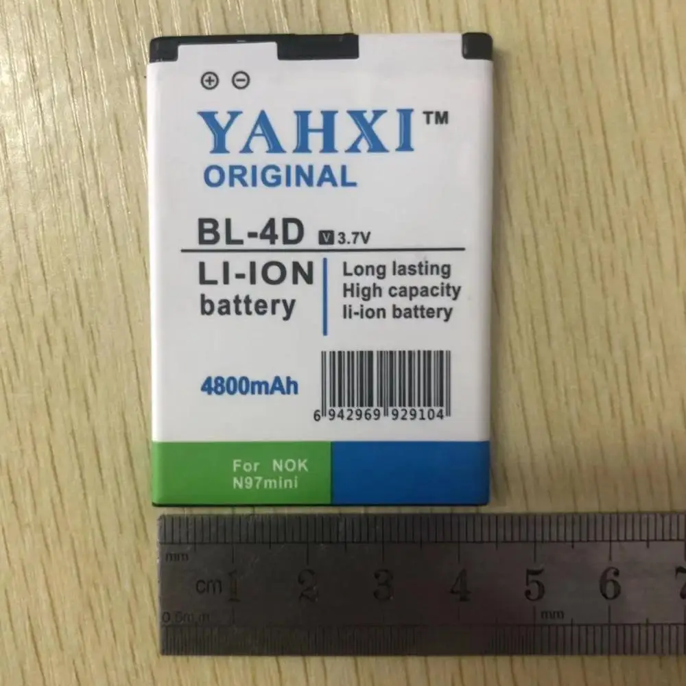 Замена 4800 мАч BL-4D батарея для Nokia N97 Mini N8 N8-00 E5 E5-00 E7 E7-00 перезаряжаемая литий-ионная батарея