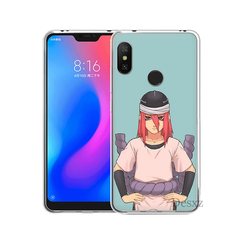 Чехол для телефона Xiaomi Mi F1 9 9T MAX 3 A3 Pro CC9 CC9E 5 5S 6 Mix 2S 8 A1 A2 5X 6X Lite Жесткий модный Наруто