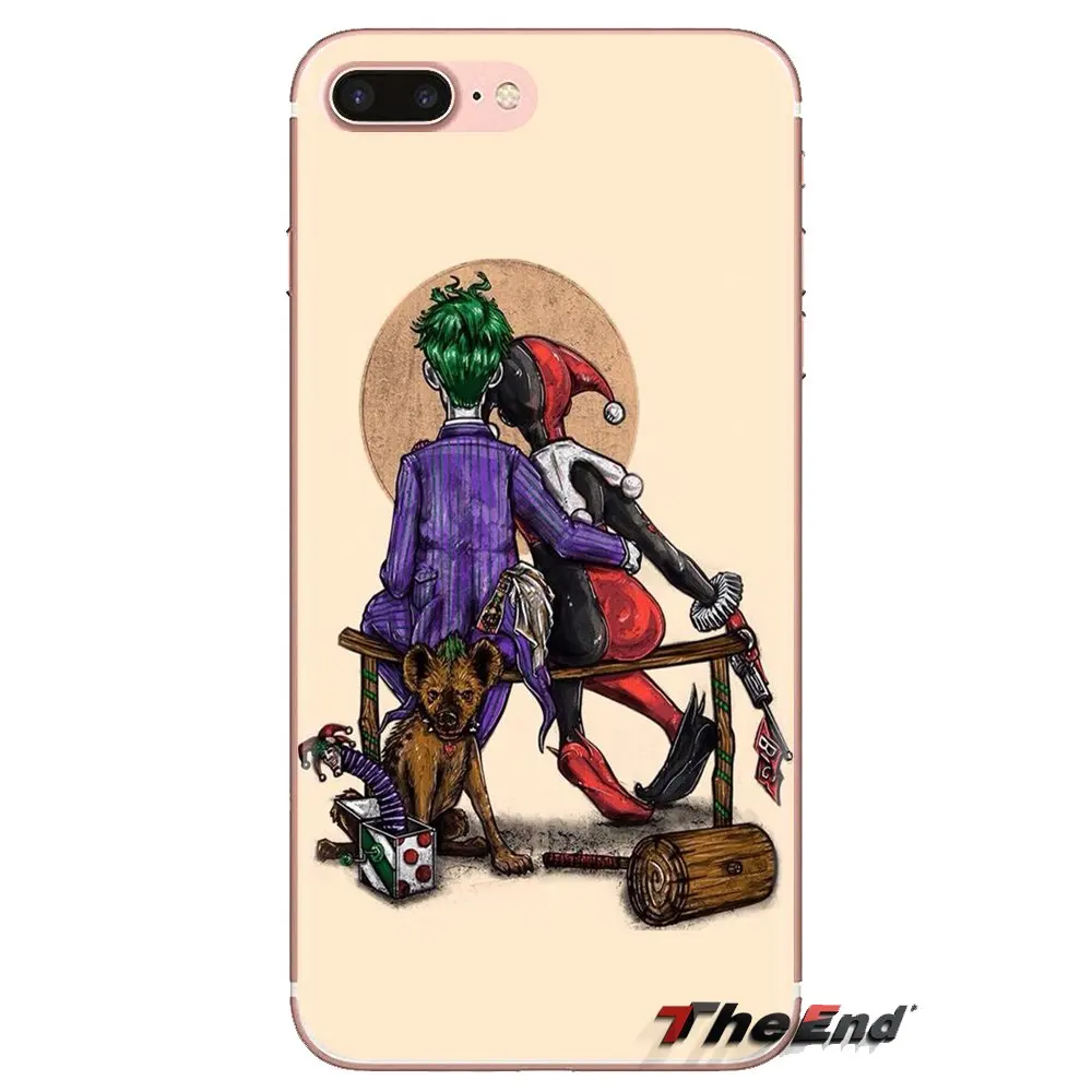 Joker and Harley Quinn For Huawei G7 G8 P7 P8 P9 P10 P20 P30 Lite Mini Pro P Smart Plus 2017 2018 2019 Silicone Phone Shell Case |