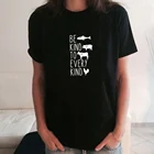 Женская хлопковая футболка с коротким рукавом и графическим принтом