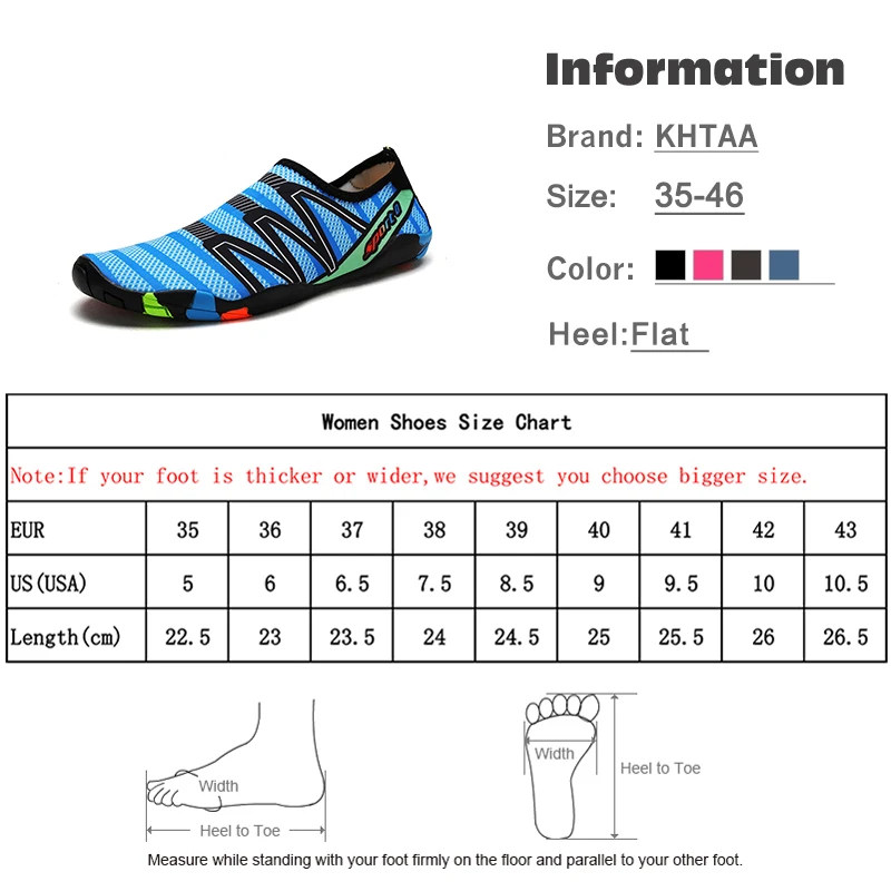 

Summer Swimming Shoes Water Sports Beach Surfing Slippers Unisex Sneakers Upstream Light Footwear For Women Plus Size