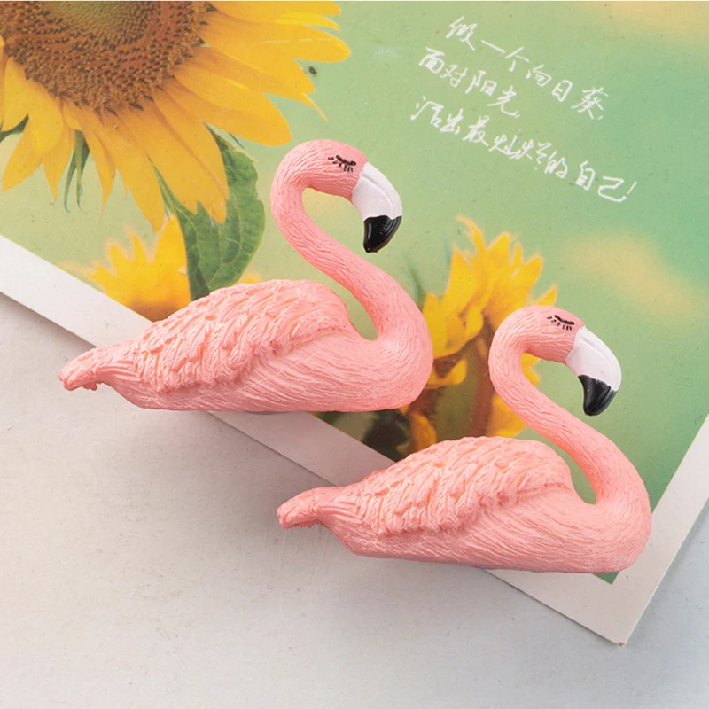 Креативный Фламинго магнит на холодильник Смола Декор Кухня Холодильник стикер